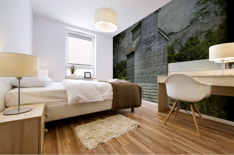 Model Elevator2 Mural print