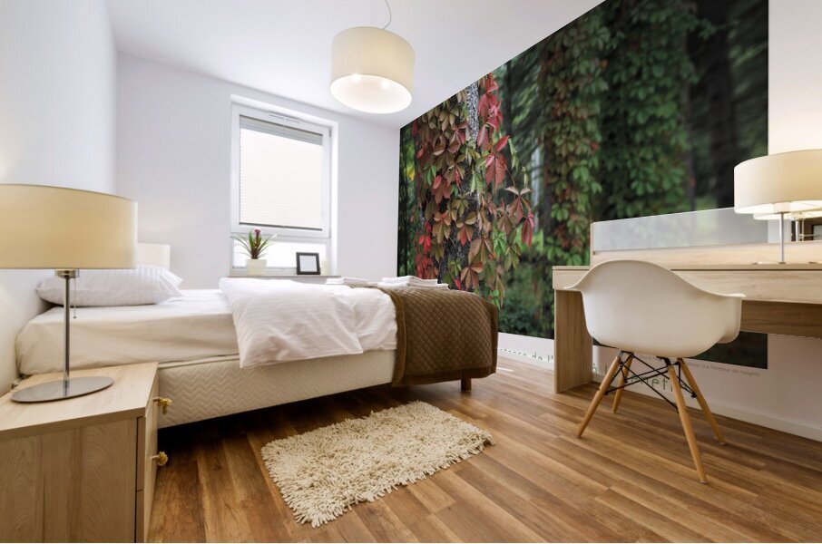 L EFFEUILLEUR Mural print