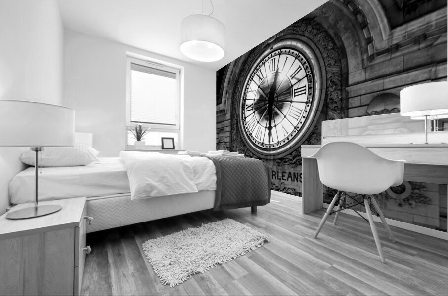 paris orleans clock musee d orsay  square 2461 Po Mural print