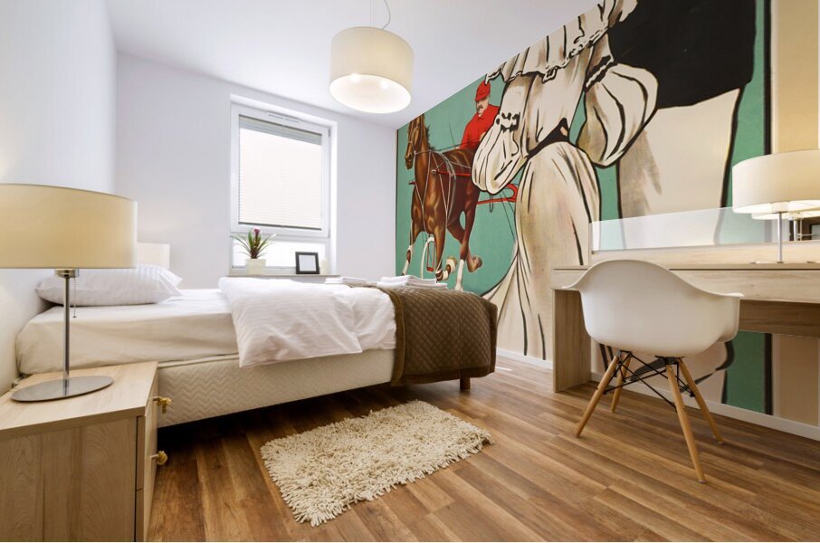 1904 baltimore gentlemens driving park Mural print