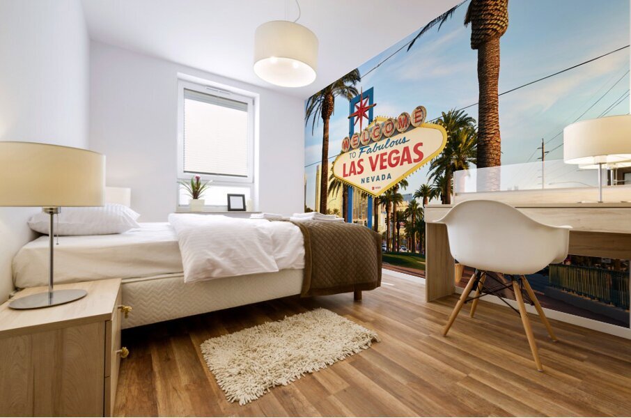 Las Vegas Sign   Las Vegas NV A9200090 Mural print