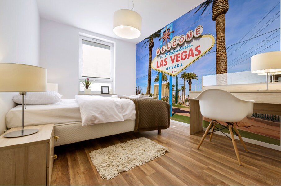 Las Vegas Sign   Las Vegas NV DSC02579 Mural print