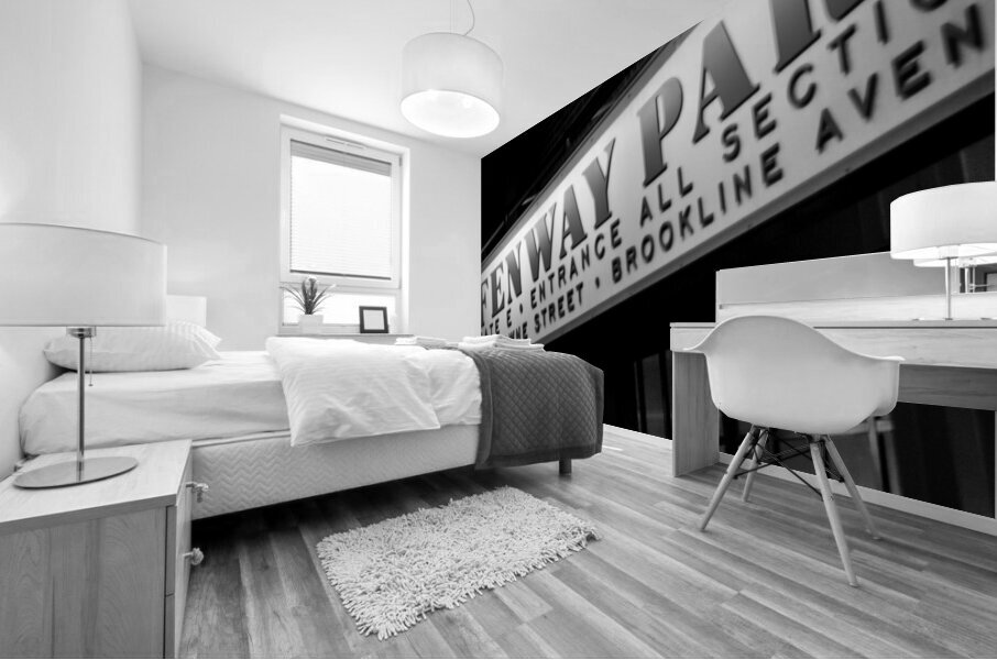 fenway park gate e  vertical 31 Fenway 13k Mural print