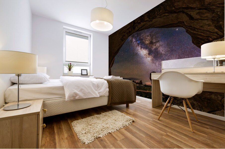 Double Arch Milky Way Mural print