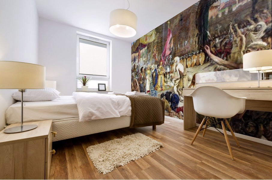 Freeing the sclaves Mural print