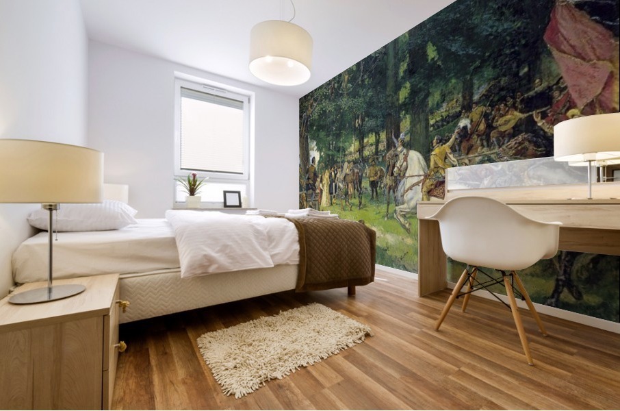 Las bodas de Camacho Mural print
