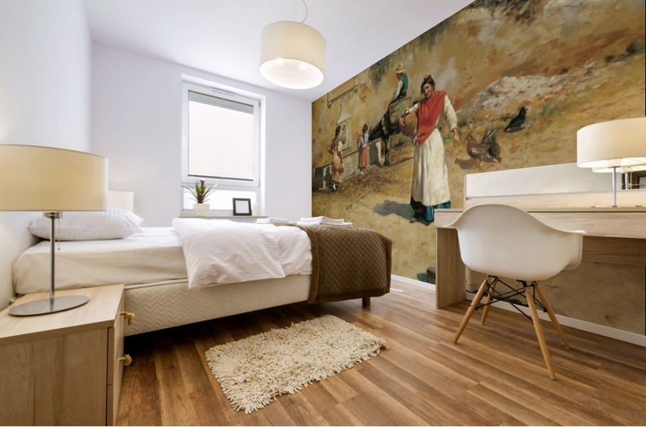 Pintura Malaguena Mural print