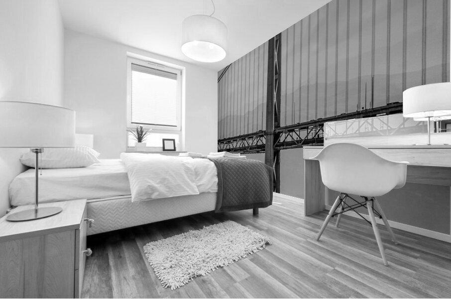 sf bay bridge sail boats  vertical 3018 Sails 13k Mural print