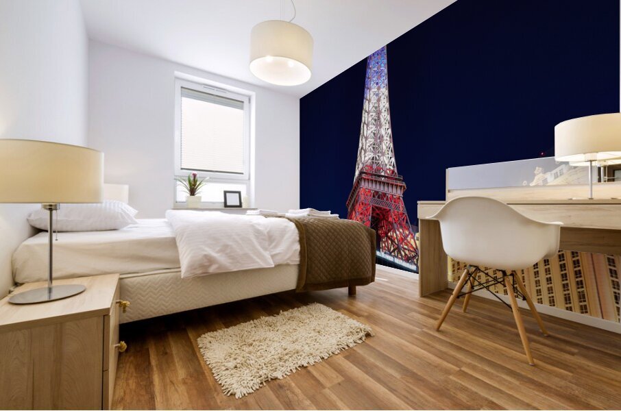 Paris Casino at Dusk   Las Vegas NV DSC06903 Mural print