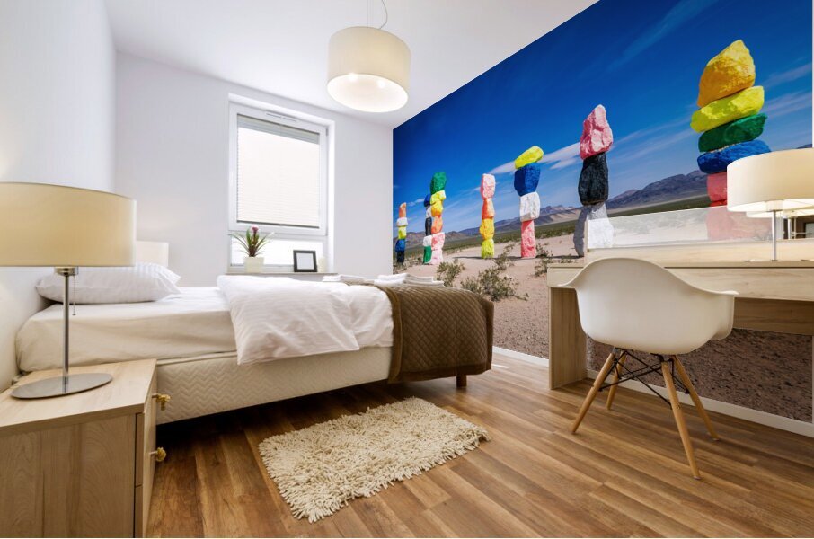 Seven Magic Mountains   Las Vegas NV 04929 Mural print