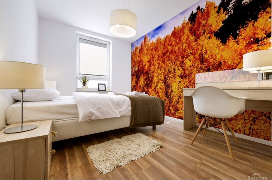 Forest Fire Mural print