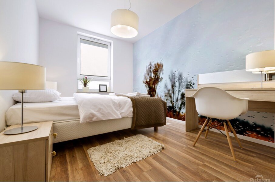 Roadside Fall Mural print