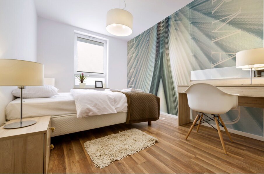 Pont de Normandie Mural print