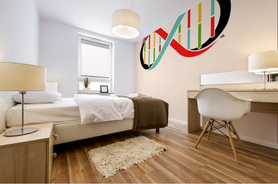 Y.A.L.A (you always live again) Mural print