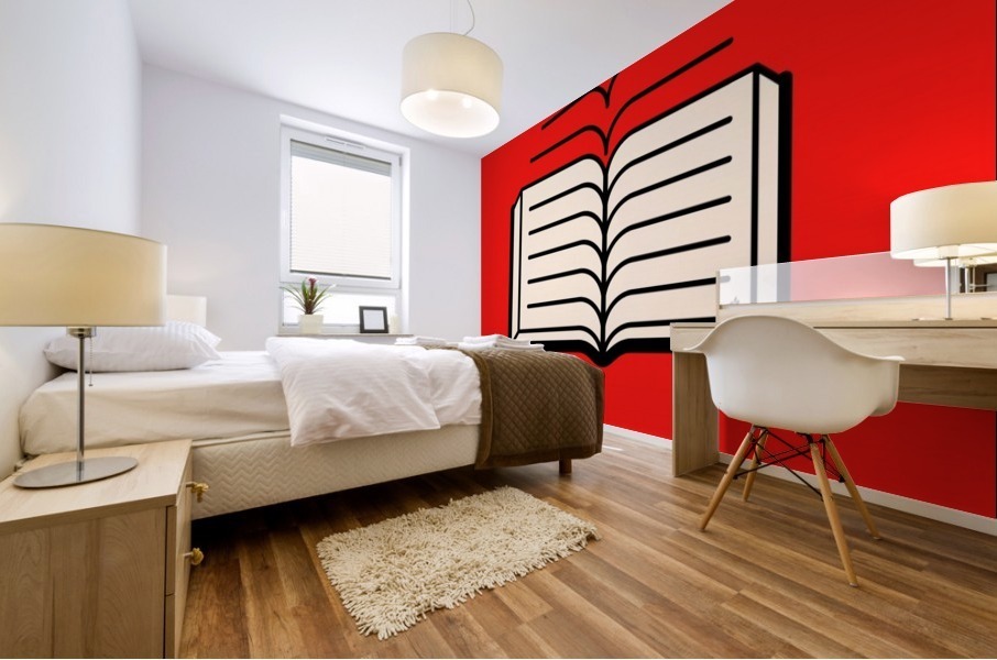 Learn to fly Mural print