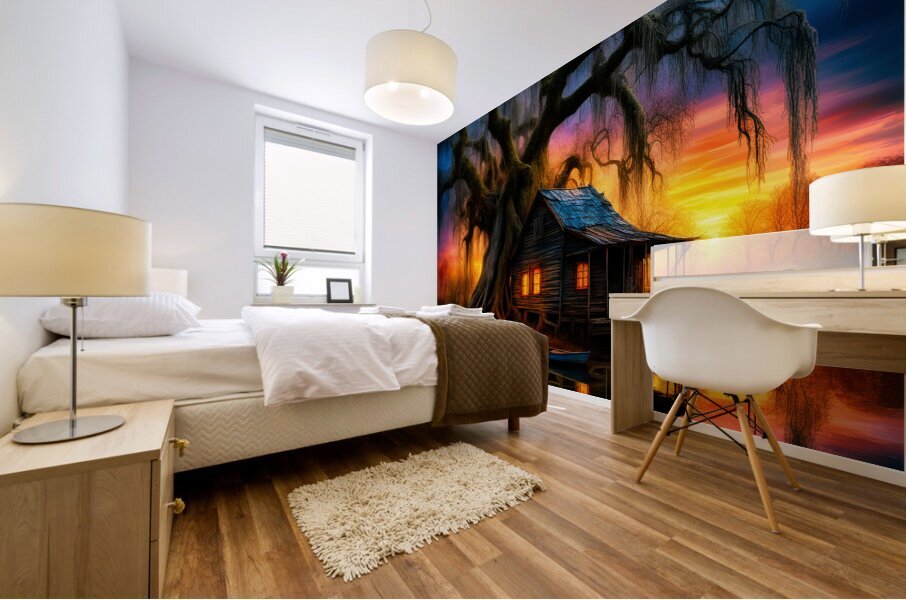 AMAZING SUNSET Mural print