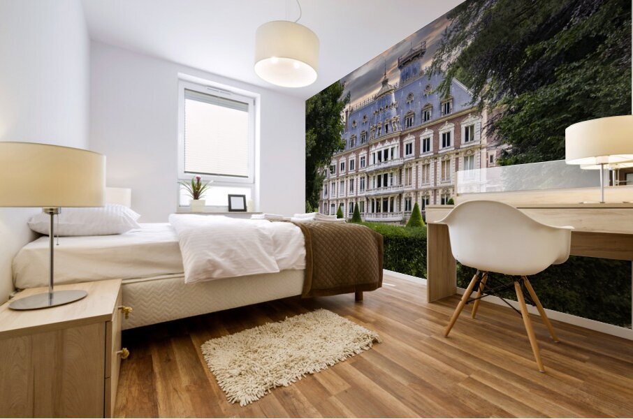 Normandy Chateau de Frefosse Etretat Mural print