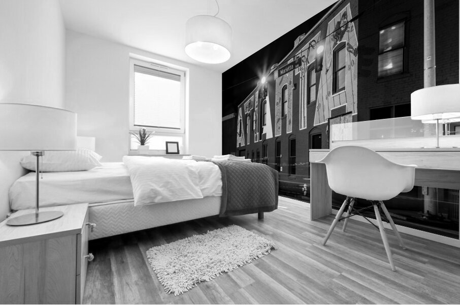 atlanta wall mural  horizontal 3123 Marietta 13k. Mural print