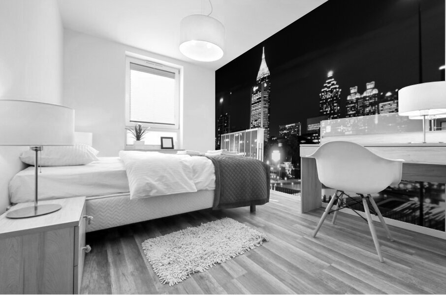 atlanta skyline  panoramic 695 Techwood 13k Mural print