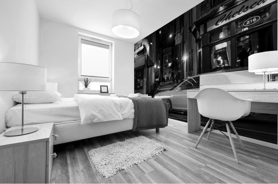 chelsea lounge market and strawberry street  pano Mural print