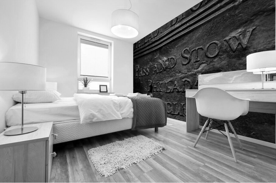 the liberty bell  square 2253 Stow 13k Mural print
