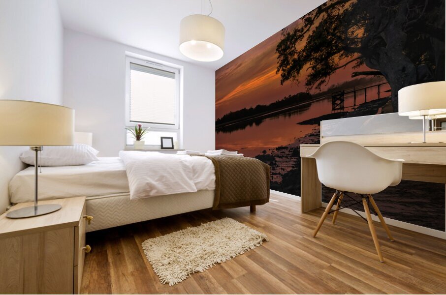 McClellanville Intracoastal Waterway Mural print