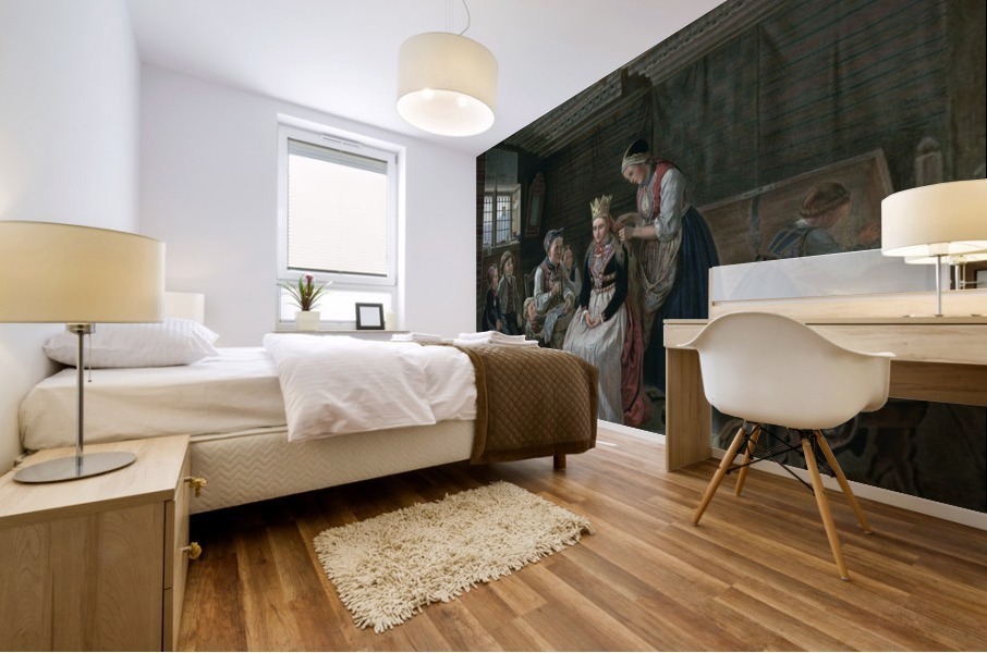 Crowning Scene Mural print