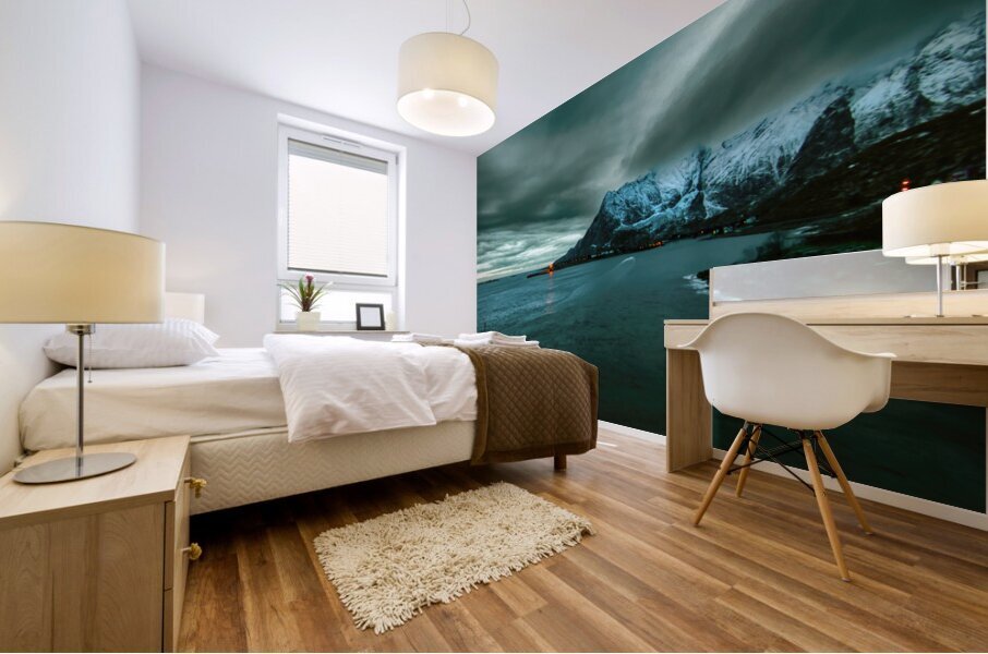 Arctic Lofoten Miracles Mural print