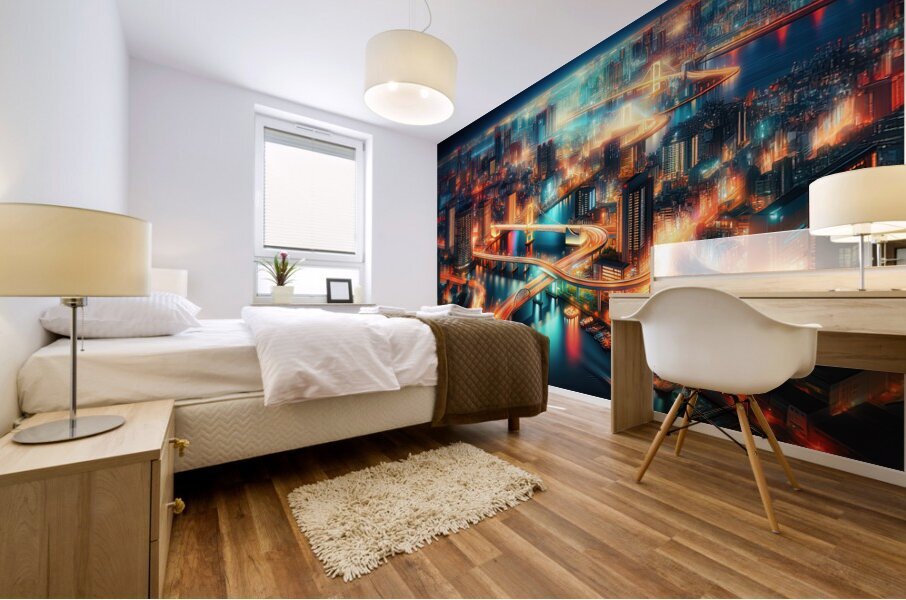 Metropolitan Light - GIA2401-0178-ILU Mural print