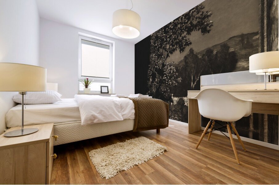 Night Mural print
