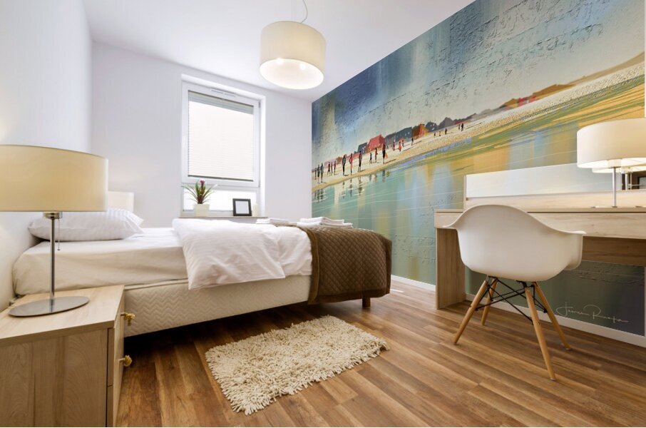 Beachcombers Mural print