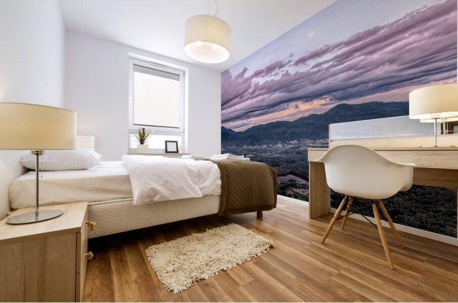 Blue Ridge Mountains Peaks of Otter Panorama Mural print