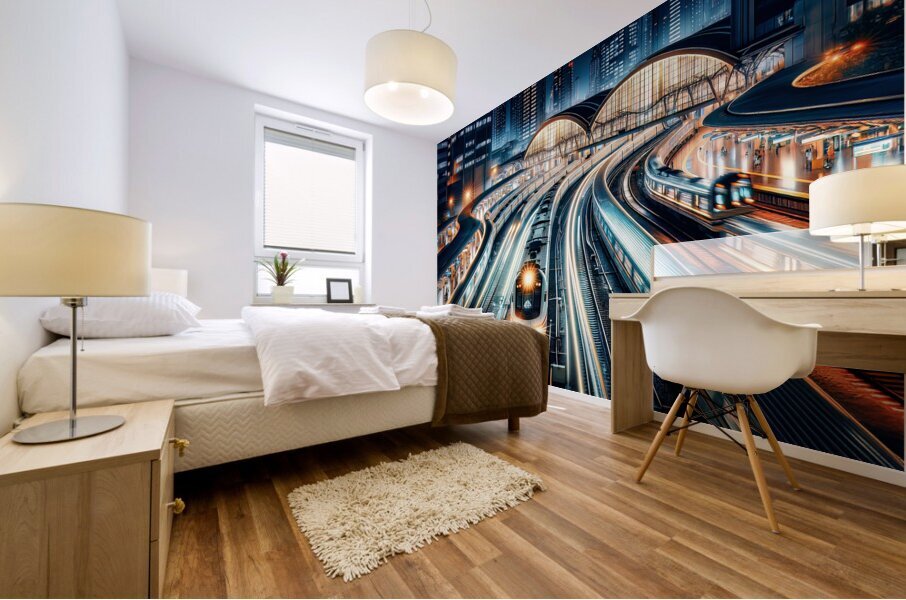 Luminous Ways - GIA2401-0181-ILU Mural print