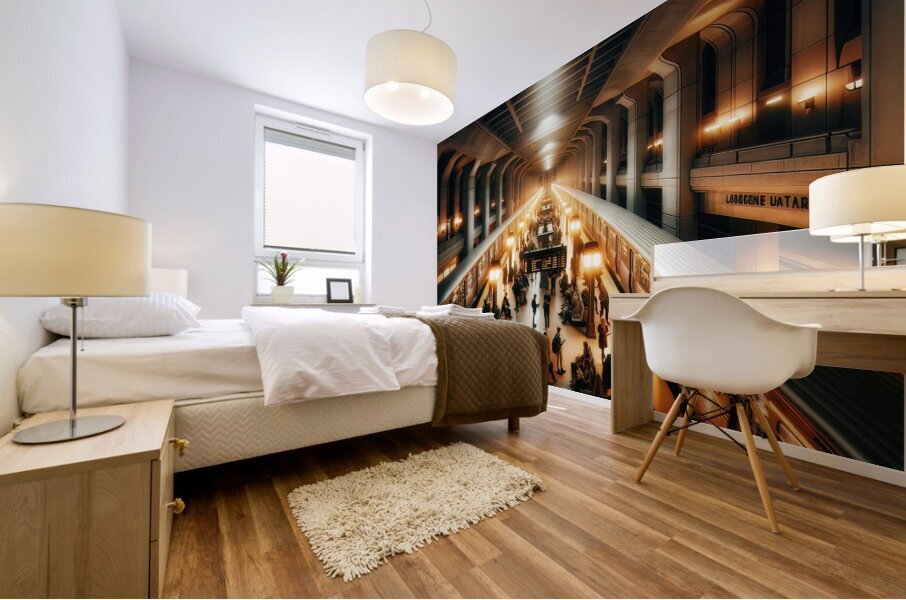 Urban Interlude - GIA2401-0182-ILU Mural print