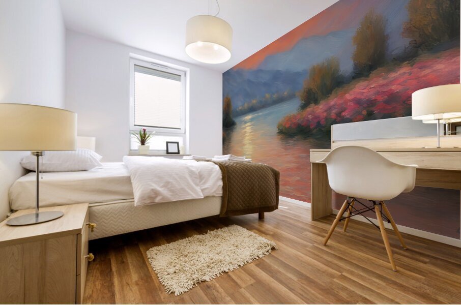 new day beauty Mural print