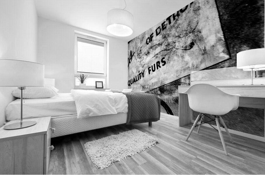 quality detroit furs  square 552 Furs 13k Mural print