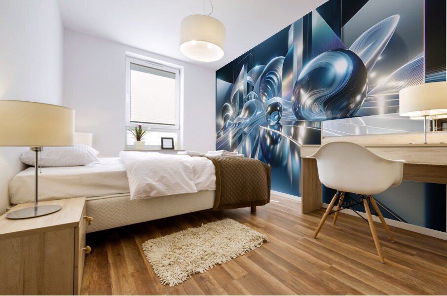 Curvations Mural print