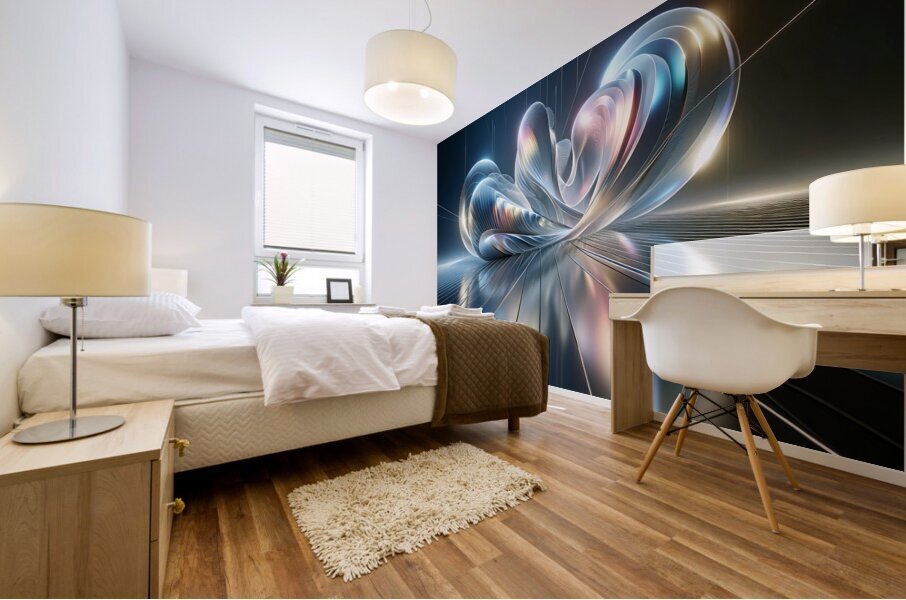 Enigmatic Contourizations Mural print
