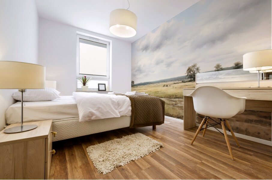 Rural Landscape Mural print