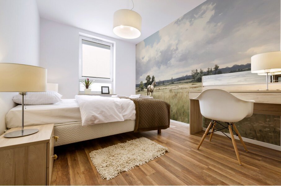 Majestic Pasture Mural print