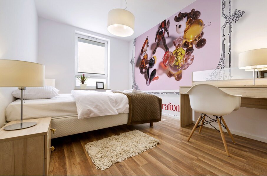 L INTEGRATION Mural print