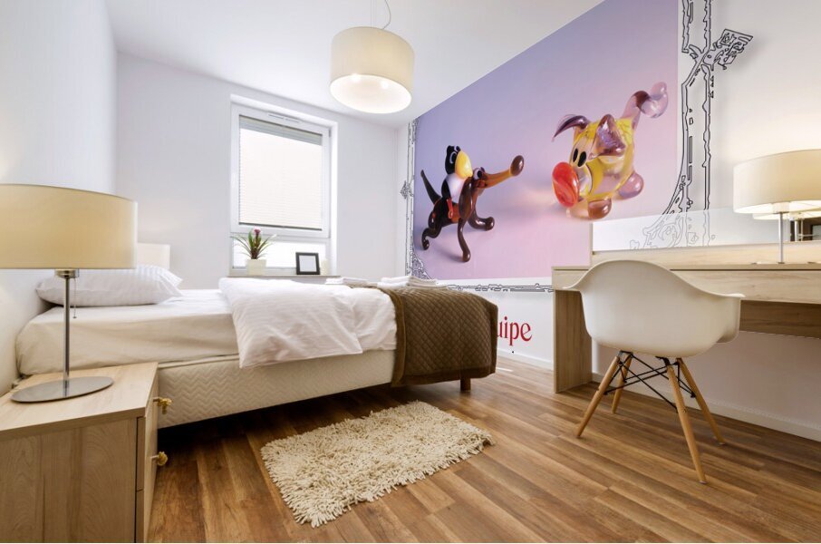 L EQUIPE Mural print