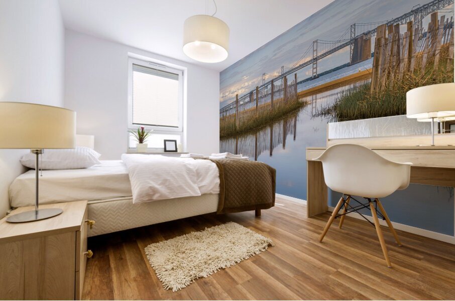 Soggy Beach Mural print