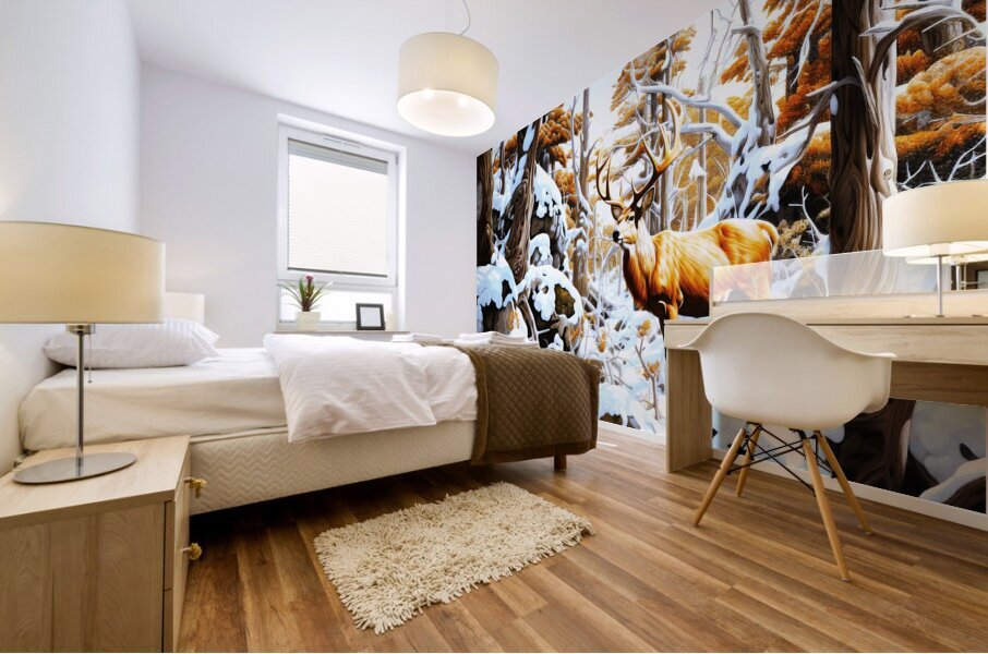 Woodlands Alberta  Mural print