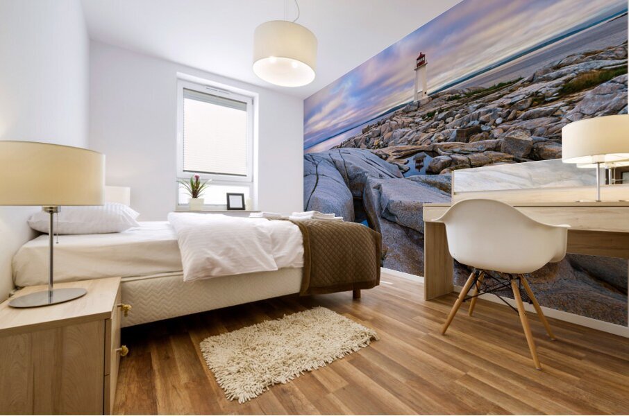 Peggys Cove Tide Pools Mural print