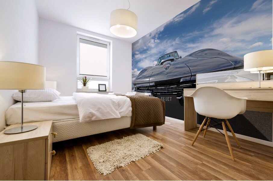 66 Vette Stingray Mural print