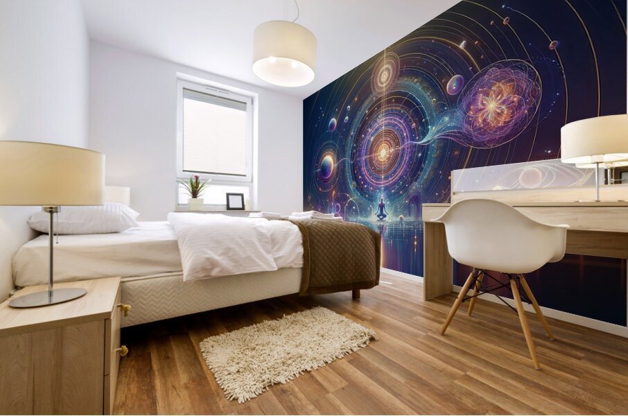 Frequency Plurality Mural print