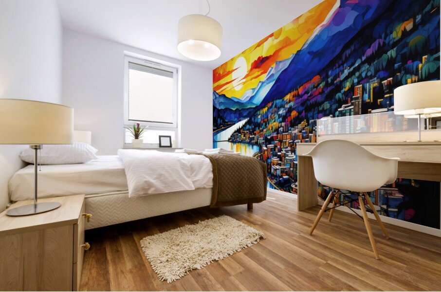 West Coast Mural print