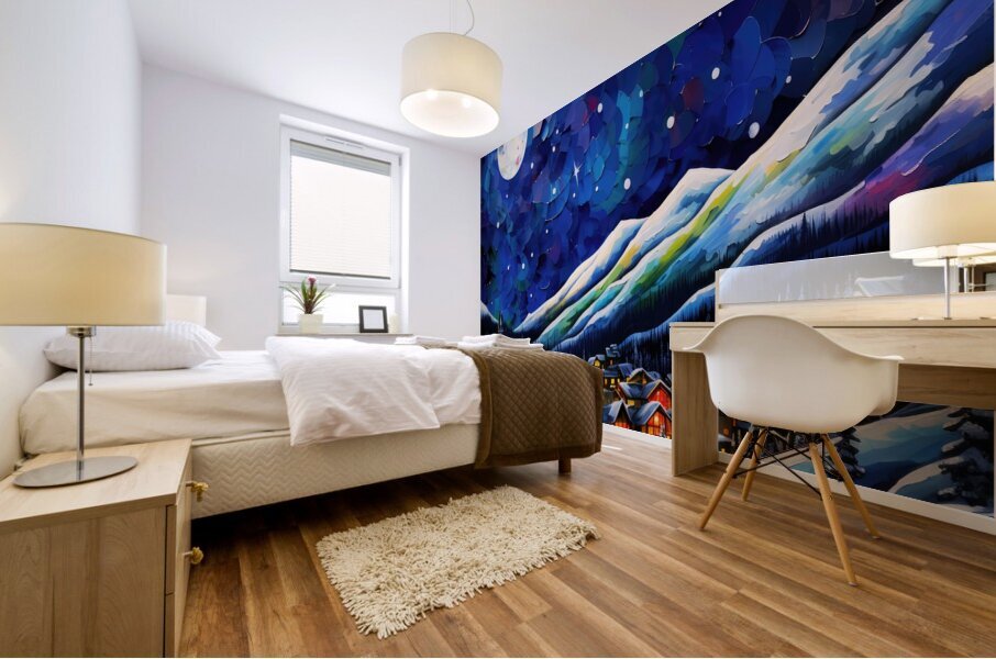 West Coast Canada Mural print