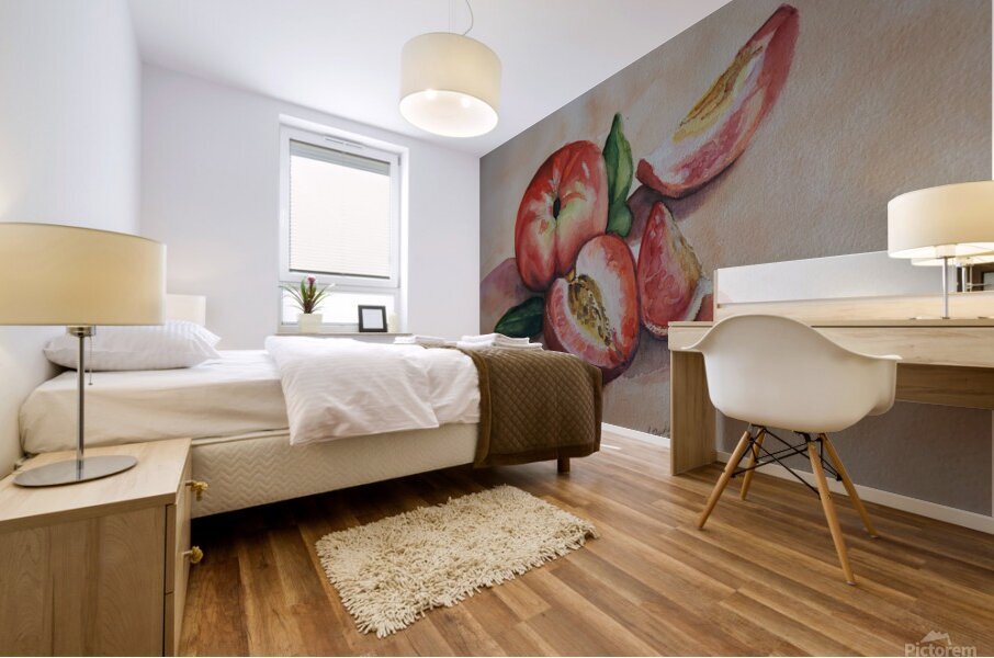 Peaches Mural print